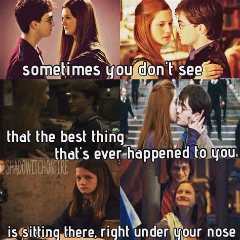 Was @peculiarlovegood on Instagram: “Love #hinny #harry #ginny #harrypotter #ginnyweasley #gin ...