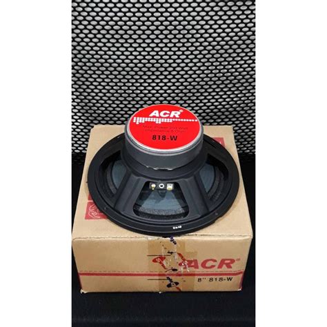 Jual Speaker Woofer 8 Inch ACR 818 W Speaker Woofer ACR 8 818