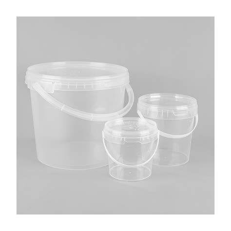 Small 500ml Transparent Clear Plastic Pail Bucket For Food 56 Off