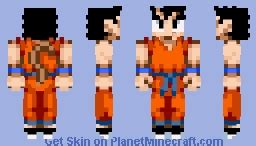 Kid Goku Dragon Ball Advanced Adventure Gi Alt Minecraft Skin