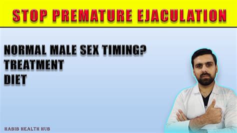 Premature Ejaculation Causes Symptoms And Treatment Options Youtube