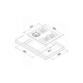 Plaque De Cuisson Focus Feux Cm Vitro Noir F B Tunisie