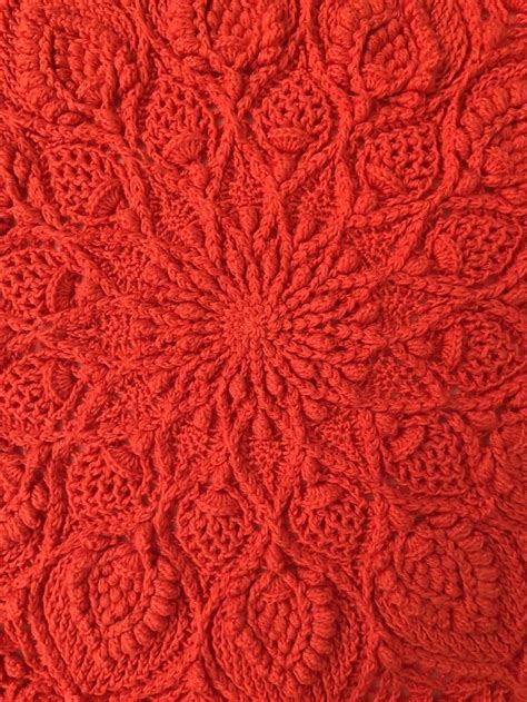 Coral Fernanda Lapghan Etsy Italia Crochet Rug Patterns Afghan