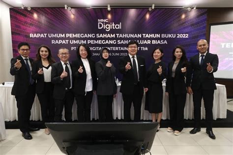 PT MNC Digital Entertainment Tbk MSIN Gelar RUPST Dan RUPSLB Simak