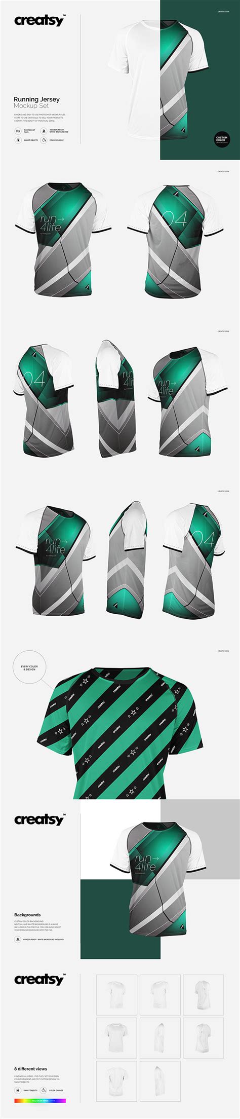 Running Jersey Mockup Set Behance