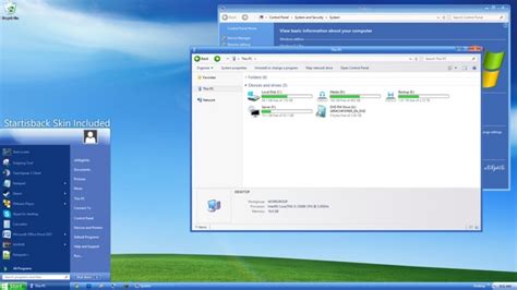 Tutorial Merubah Tampilan Win Terleihat Seperti Win Winxp Rumah