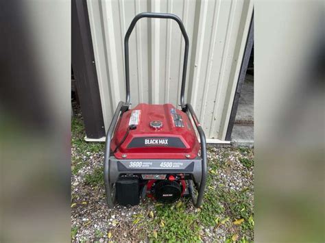 Blackmax 3500 Watt Gas Generator Elco Auctions