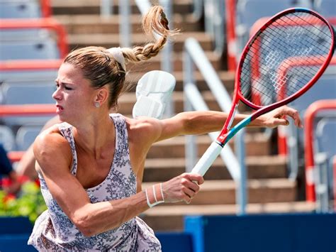 La Italiana Camila Giorgi Gana La Final Del Torneo Wta 1000 De