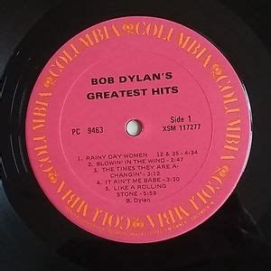 Columbia Media Bob Dylan Bob Dylans Greatest Hits Lp Poshmark