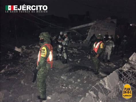 La Jornada Despliega Sedena Plan Dn Iii E En Tultepec Tras Explosi N