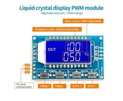 Jual Xy Lpwm Pwm Square Wave Signal Generator Adjustable Frequency And