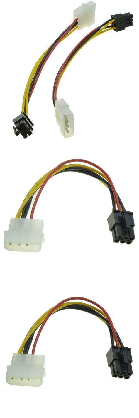 Visit To Buy 6 Pin Male To 4 Pin Molex Male Power Supply Cable