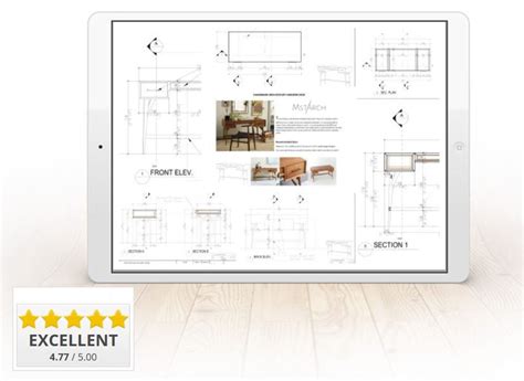 Handmade Mid-century Modern Desk Plans Furniture DIY (Download Now) - Etsy