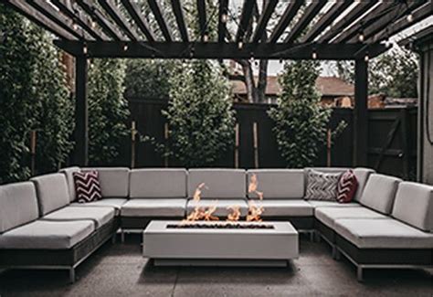 Robata Modern Fire Pit Add Warmth To The Outdoors Creative Living