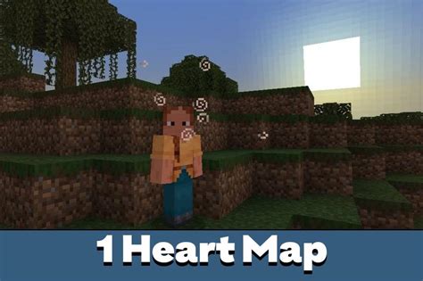 Download 1 Heart Map for Minecraft PE - One Heart Map for MCPE