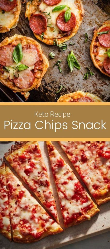 Keto Pizza Chips Snack Recipe Grandma Lindas Recipes