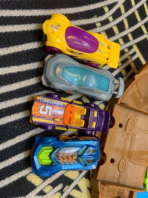 Hot Wheels Monster Truck Stunt Tire Playset Hobbies Toys Toys