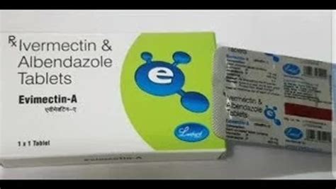 Ivermectin Albendazole Tablets Evimectin A Packaging Type Blister