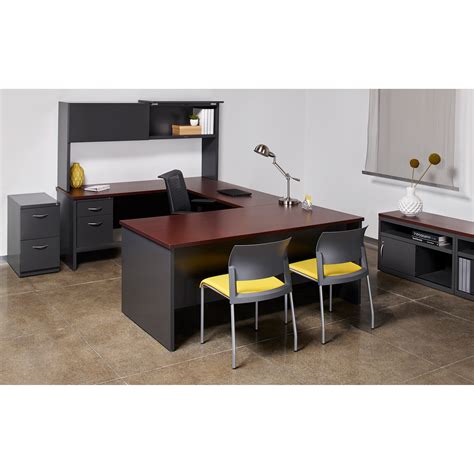 Lorell Fortress Modular Series Right Pedestal Desk Collections Lorell