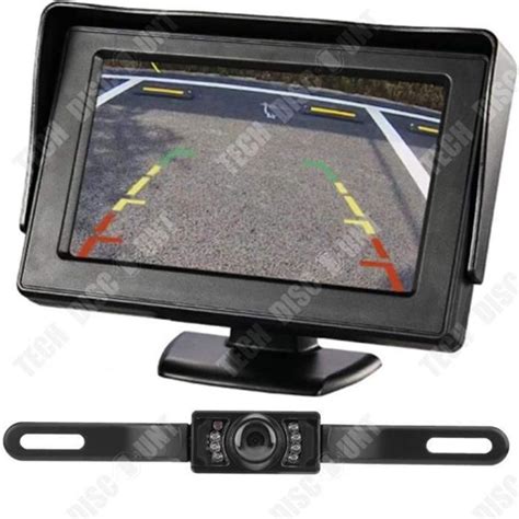 Td Kit Complet Moniteur Cam Ra De Recul Sans Fil Infrarouge Vision