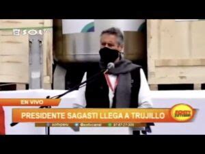 La Libertad Presidente Francisco Sagasti Llega A Trujillo Soltvperu