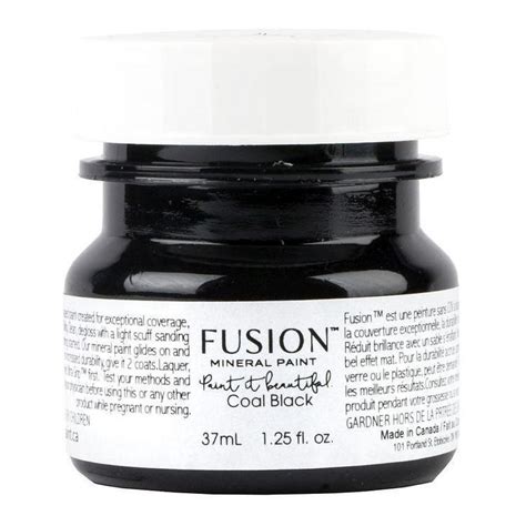 Coal Black Fusion Mineral Paint @ The Painted Heirloom