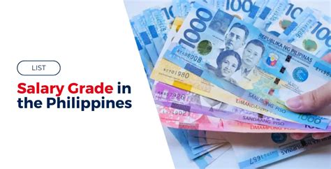 List Salary Grade In The Philippines Whatalife