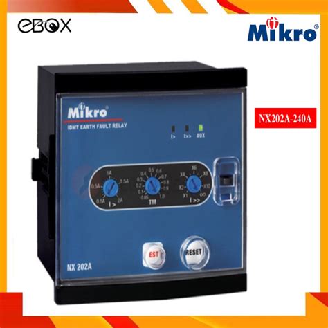 Mikro Nx A A Idmt Earth Fault Relay Shopee Malaysia