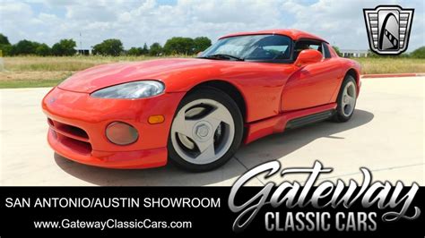 1993 Dodge Viper RT 10 Gateway Classic Cars San Antonio Austin