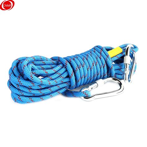 Outdoor Safety Ropes Mountaineering Static Rope Lifeguard Auxiliary ...