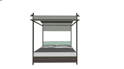 4 Poster Bed 3d Warehouse