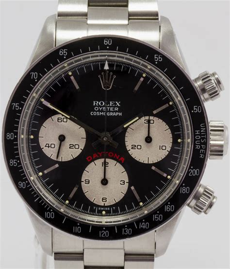 Rolex Daytona Cosmograph Ref 6263 Big Red Black Belmondo Rolex Passion Market