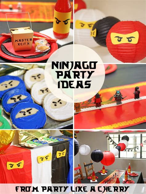 Ninjago Party Ideas Party Like A Cherry