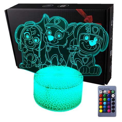 Lampka 3D Nocna Led Usb Paw Patrol Psi Patrol 12660572255 Allegro Pl