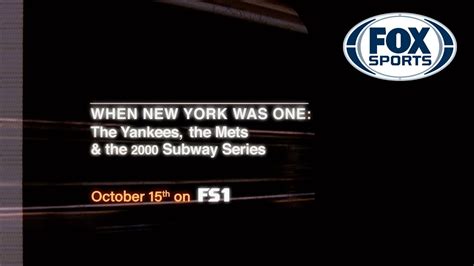 When New York Was One The Yankees The Mets And The 2000 Subway Series