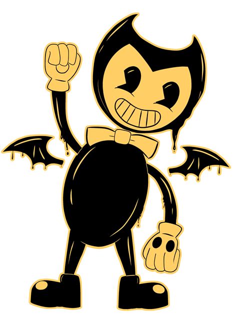 Batim Fanart Redraw Bendy And Alice Monochrome By Zebracorn Chan On