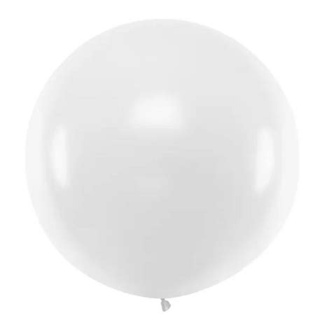 K Mpe Ballon M Hvid Latex Balloner Gigant Himmelrum Aps