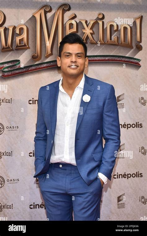 Ciudad De México México 14th De Marzo De 2023 El Actor Cuauhtli