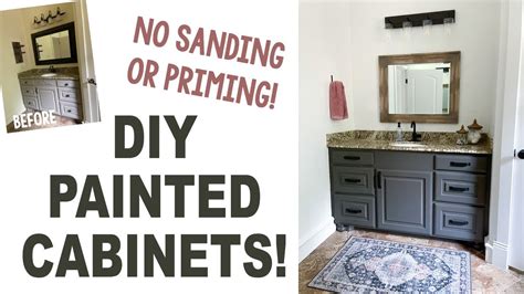 How To Repaint Cabinets Without Sanding