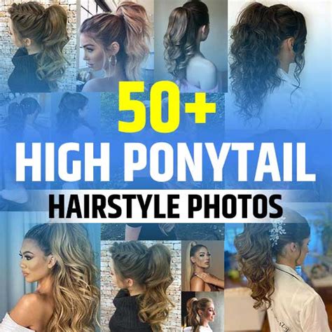 50+ High Ponytail Hairstyles (2024) - TailoringinHindi