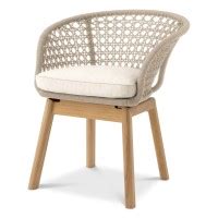 Eichholtz Outdoor Chair Manzo Natural Teak Bei Villatmo