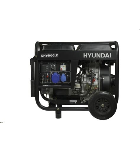 Generador El Ctrico Hyundai Di Sel Kw Kva Partida El Ctrica