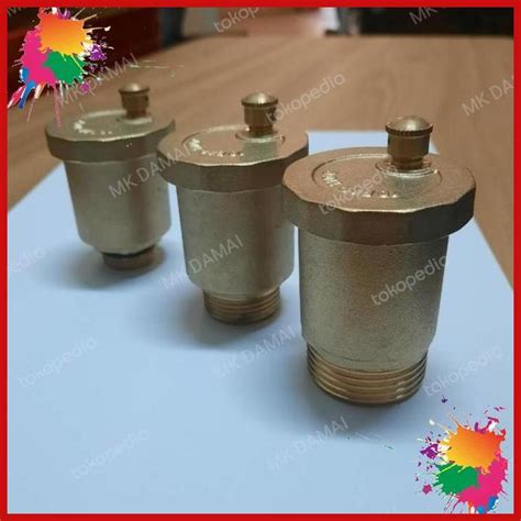 Jual Automatic Air Vent Valve Brass Drat Inch Air Vent Valve