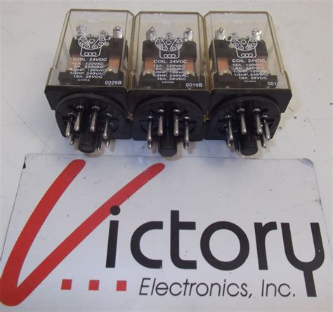 LOT Of 3 Magnecraft Relay W250CPX 7 24VDC 120 240VAC EBay