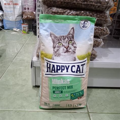 Jual Happy Cat Minkas Perfect Mix Kg Makanan Kucing Happy Cat