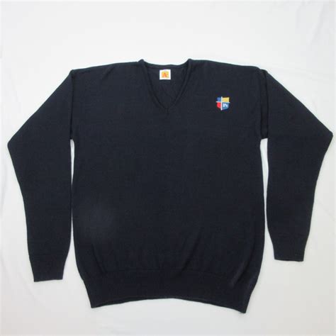 John Paul II High School Uniform Sweater Small Navy B… - Gem