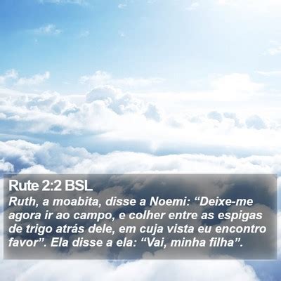 Rute 2 Bible Images Rute Chapter 2 BSL Bible Verse Pictures