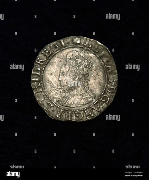 Elizabeth 1st Silver Shilling Coin Metal Detecting Find 1594 1596