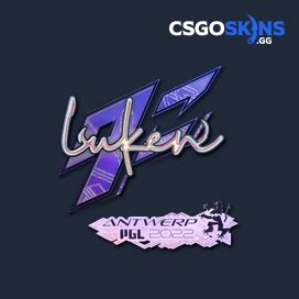 Sticker Luken Holo Antwerp 2022 CSGOSKINS GG