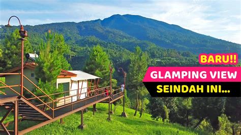 TEMPAT GLAMPING BARU VIEW 3 GUNUNG Salak Gede Pangrango Kancana